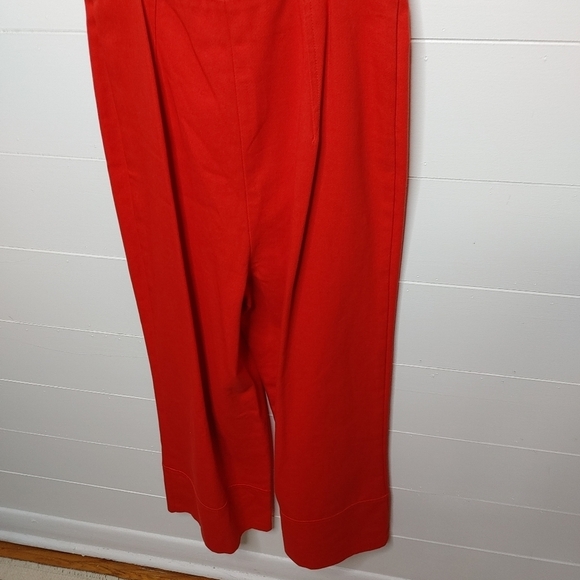 INTERMIX Red Magnolia jumpsuit size 2 - Picture 8 of 16